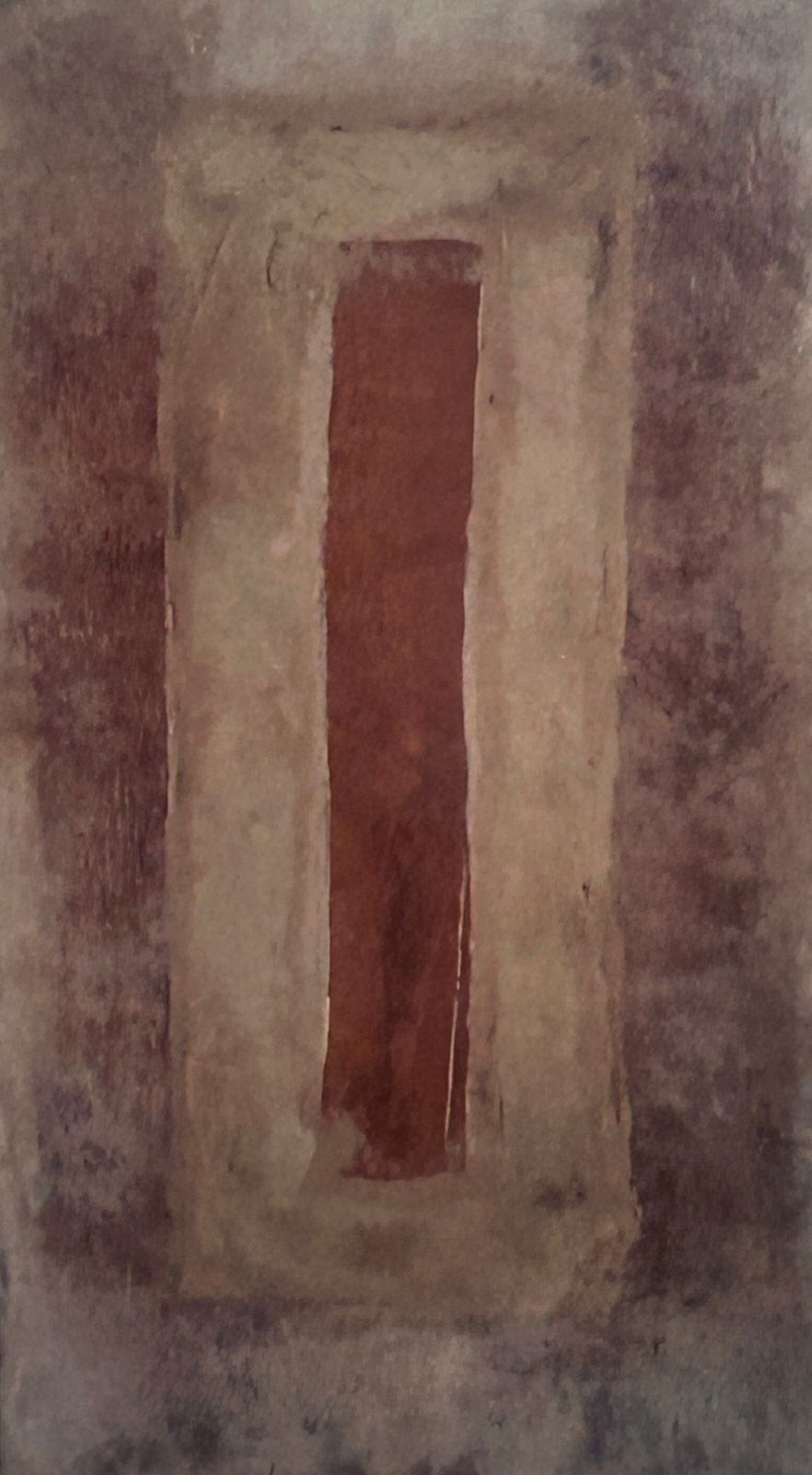 Walls Series 139 x 82cms Mixed media on canvas